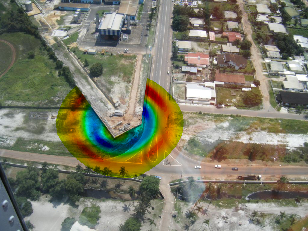 Simulation d un UVCE sur un site de distribution de gaz naturel