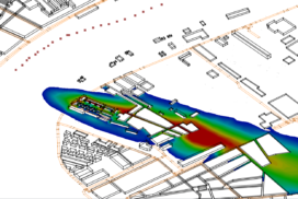 Modélisation de la qualité de l'air autour du port de Bordeaux